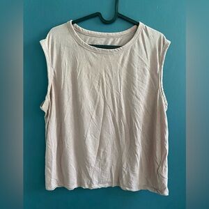 GUC Everlane air muscle Tee in light pink size M